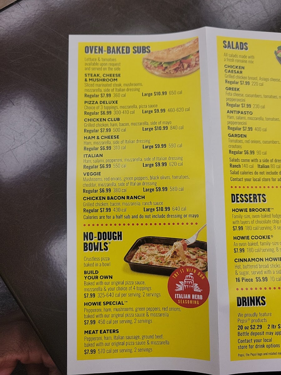 Hungry Howie's Pizza Menu-2