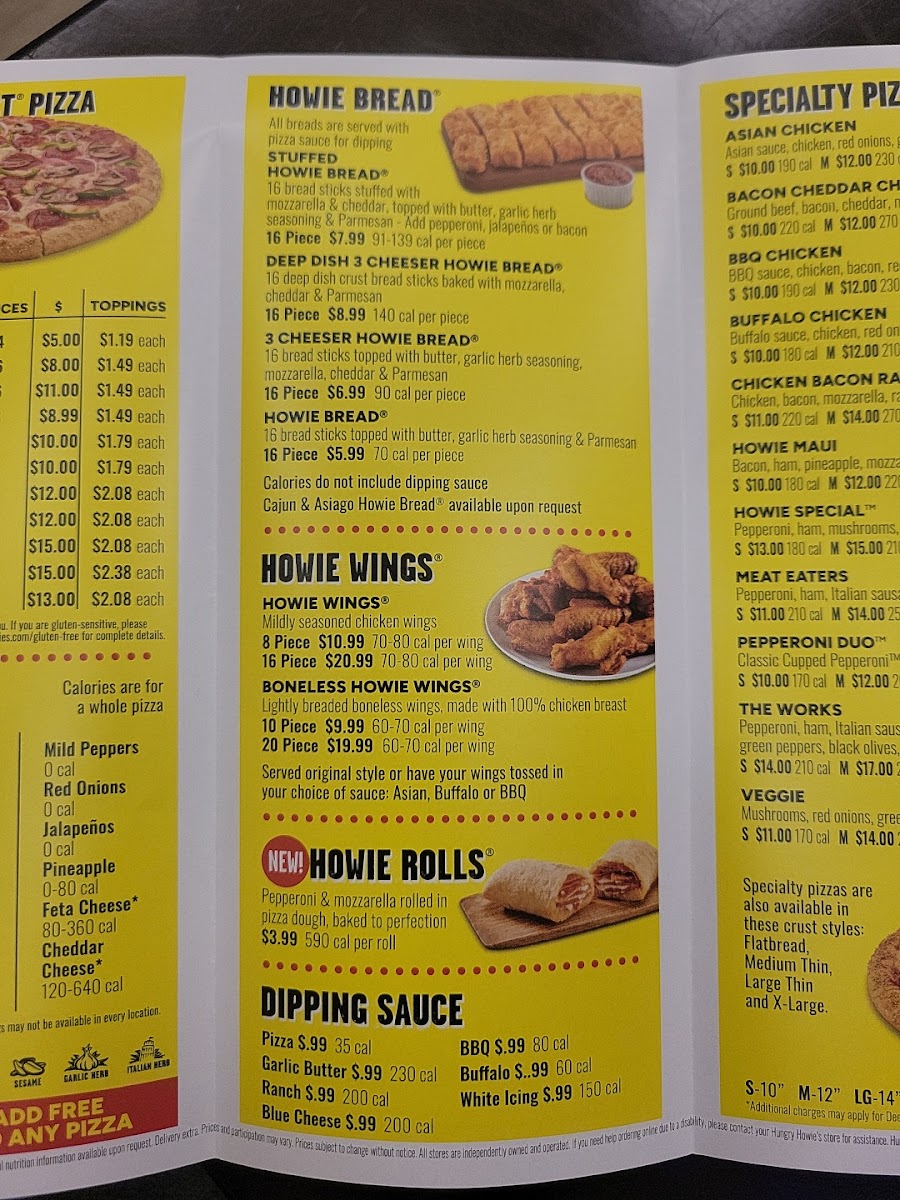 Hungry Howie's Pizza Menu-3